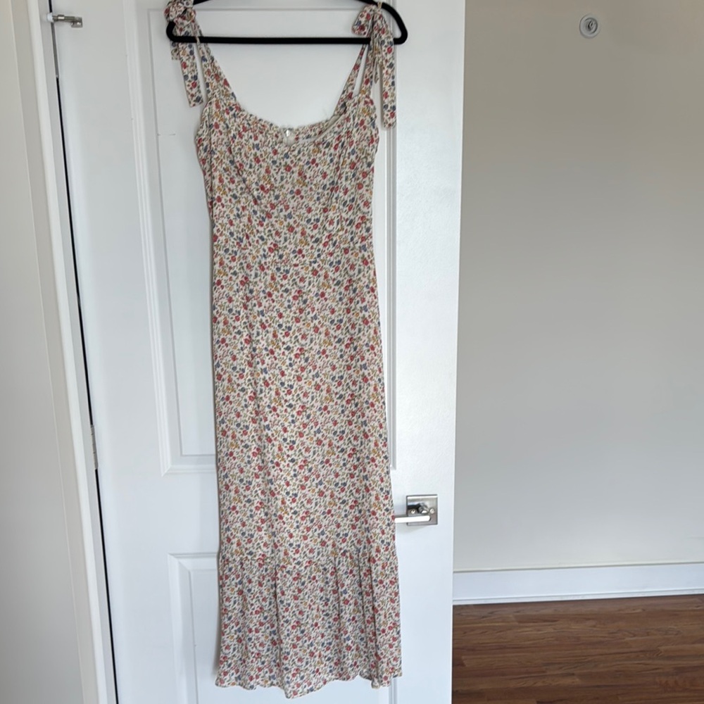 Reformation Floral Print Maxi Dress